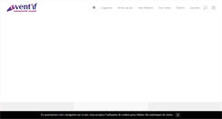 Desktop Screenshot of eventif.eu